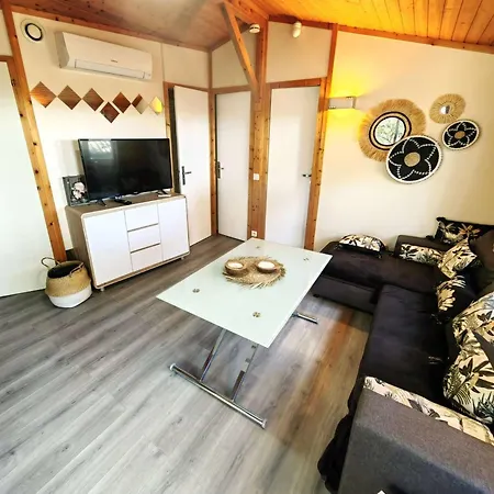 Chalet Climatise Au Calme Avec Piscine, Parking, Proche Plages Et Commerces - Fr-1-607-187